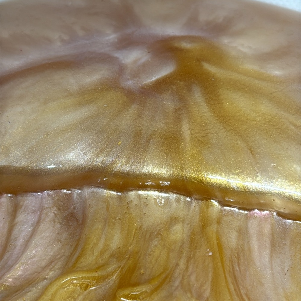 Elegant Gold Jellyfish Art Sculpture - Picture 13 of 17